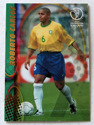 PANINI Soccer Trading Card ROBERTO CARLOS Brasil No. 32 World Cup