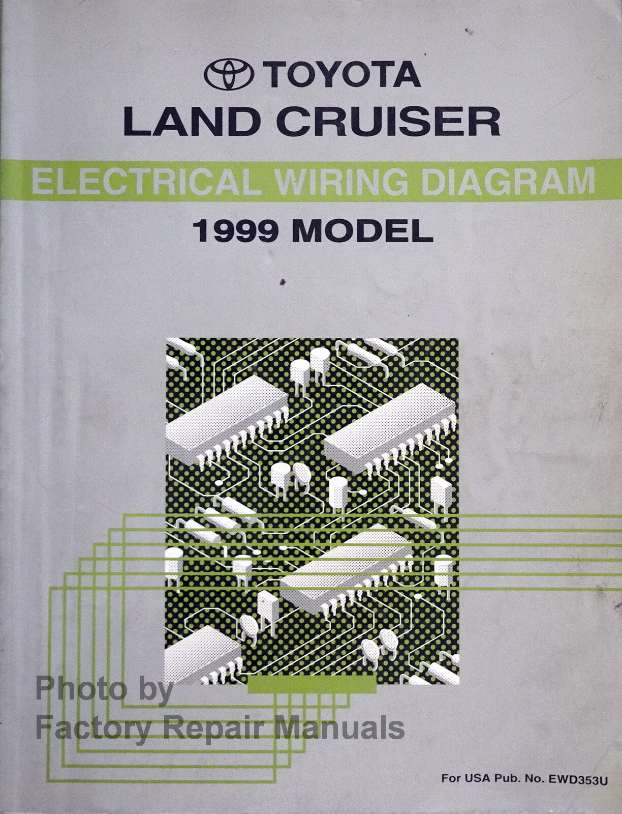 1999 Toyota Land Cruiser Electrical Wiring Diagrams Original