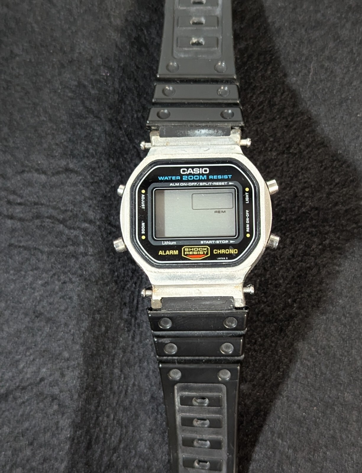 CASIO G-SHOCK DW-5600 MODULE 691 デジタル腕時計 Vintage Casio G-Shock DW-5600 Japan Module 691 Digital Rare