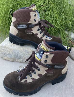 La Sportiva Hiking Boots Men s Size 43.5/US 9.5 Gore-Tex Vibram Sole ITALY Brown