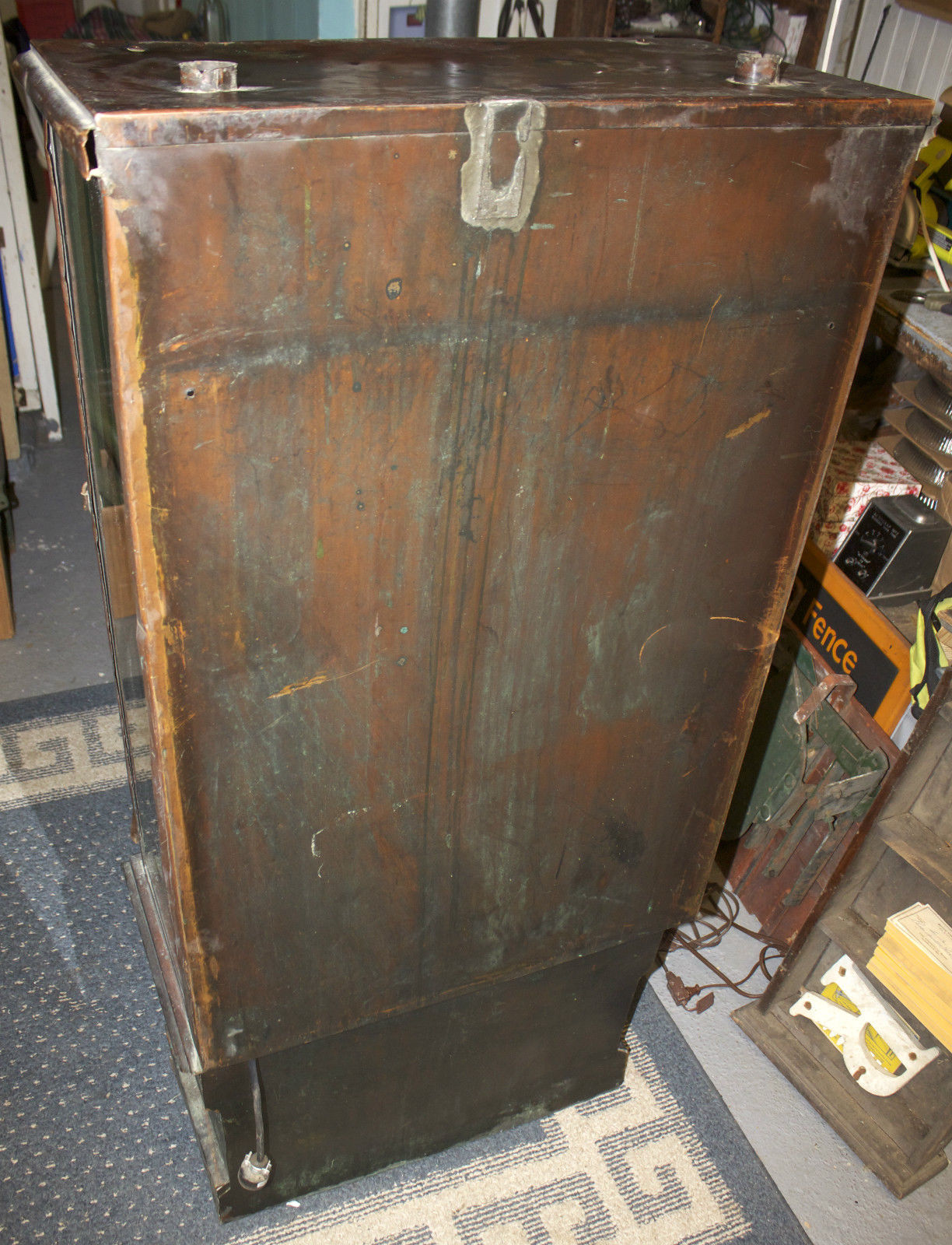 Copper Showcase cabinet