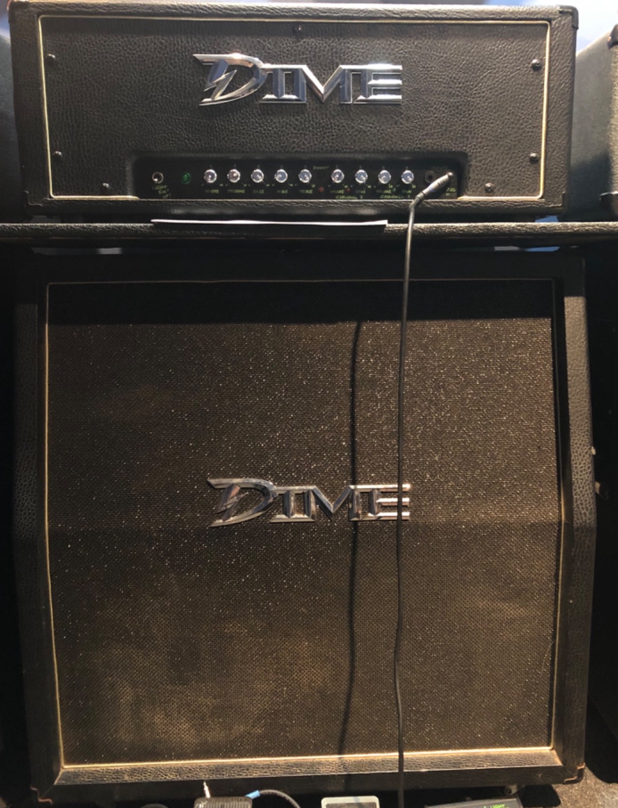 DIME DIMEBAG AMP D100 head half Stack rg100 warhead krankenstein 4x12