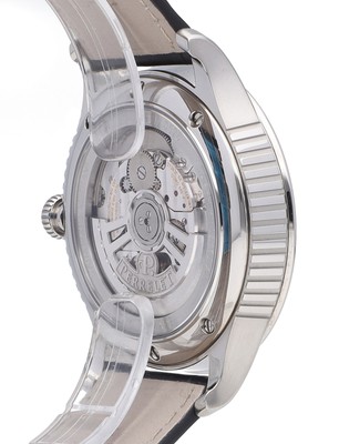 Pre-owned Perrelet First Class Double Rotor Silver Dial 42.5mm Auto Men's Watch A1090/1a