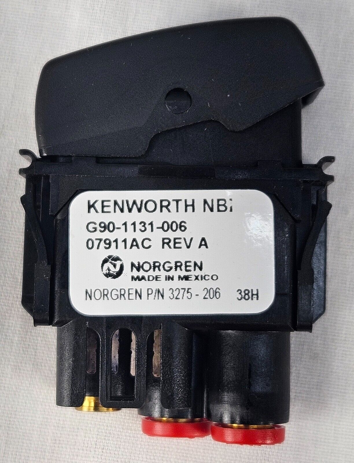 Genuine OEM Paccar Kenworth G90-1131-006 Diff Lock Rocker Genuine OEM Paccar Kenworth G90-1131-006 Diff Lock Rocker