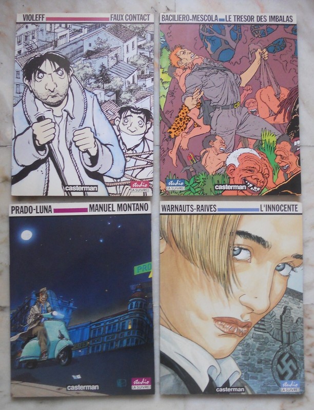 Manuel Montano L'Innocente Faux Contact Le TrÃ©Sor Des Imbalas Lot 4 Bd Casterman