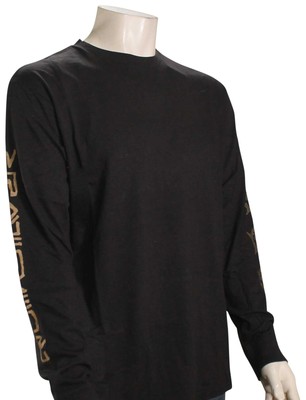 

Футболка Quiksilver Mongrel LS — черная — новинка, Черный