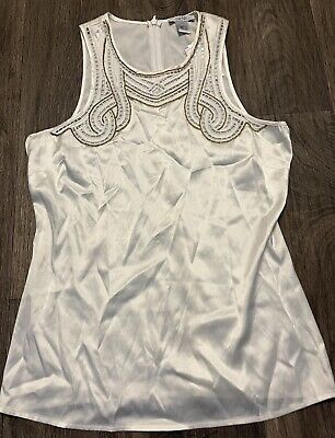 Cache Women s Top NWT Silk Beaded Size XS