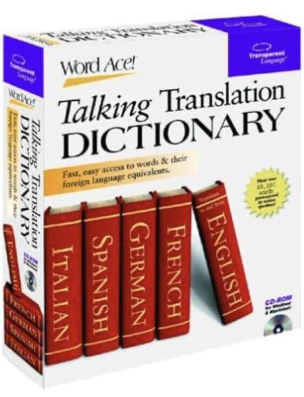 Multi-Language WordAce Talking Translation Software - NIB