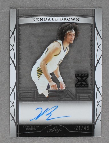 2022-23 Leaf Trinity - Kendall Brown #CA-KB1