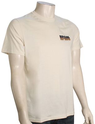 

Футболка с репитером Rip Curl Surf Revival — Bone — Новинка, Желтый