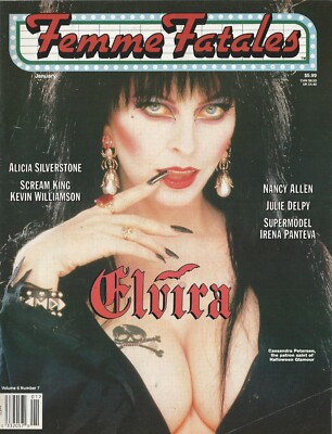 Femme Fatales Elvira Cassandra Petersen Alicia Silverstone Nancy Allen