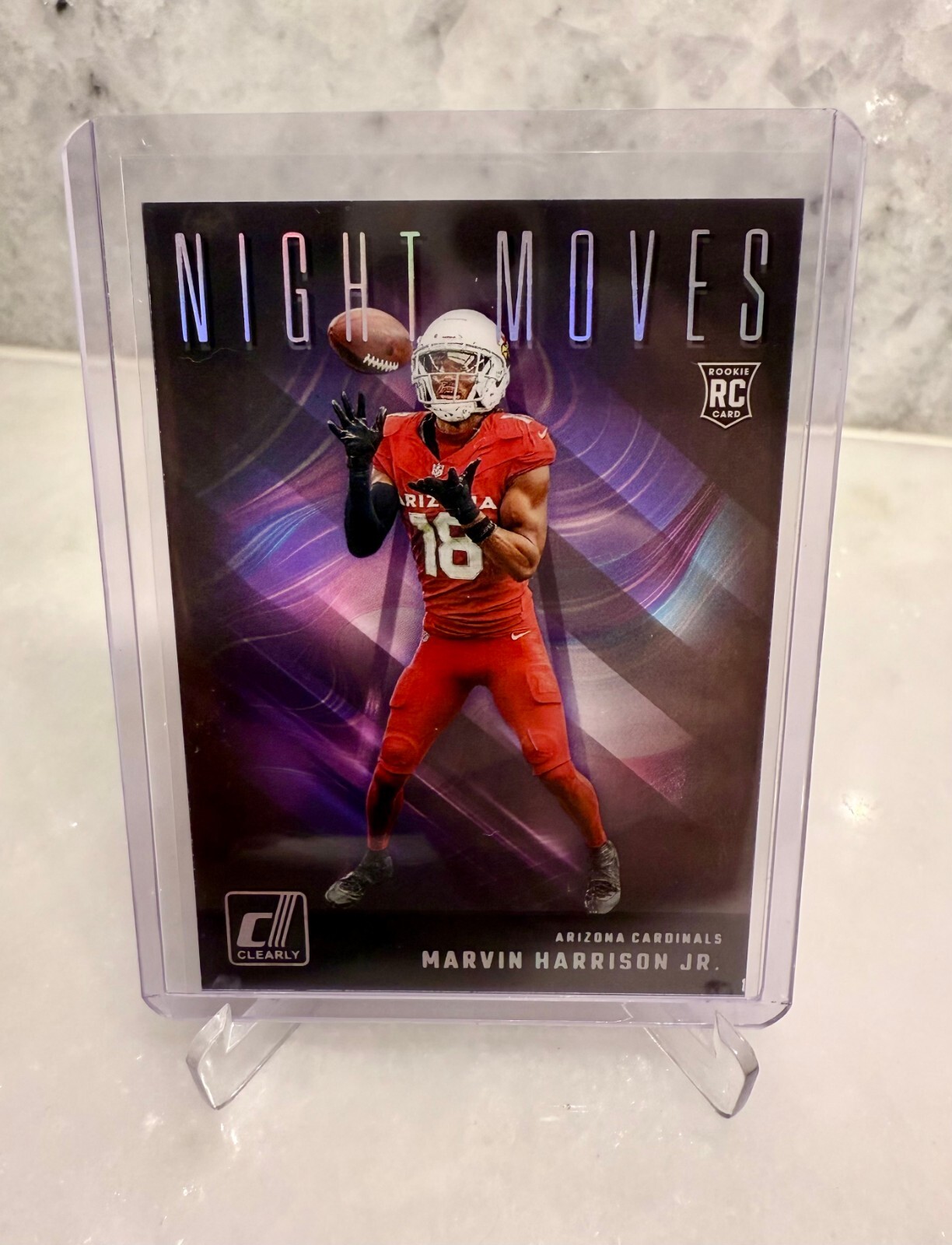 2024 Clearly Donruss MARVIN HARRISON JR NIGHT MOVES CASE HIT