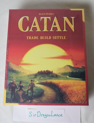 Catan Trade Build Settle Board Game - MFG3071 2015 New Sealed