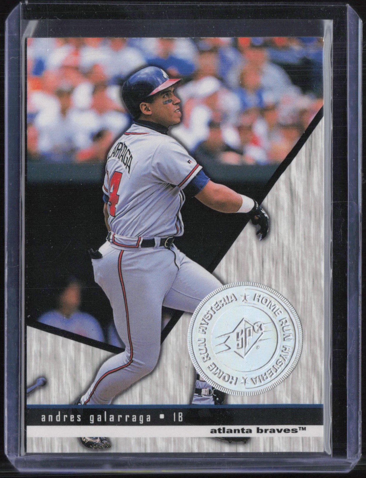 1998 Upper Deck SPx Finite Home Run Hysteria Andres Galarraga 36/62