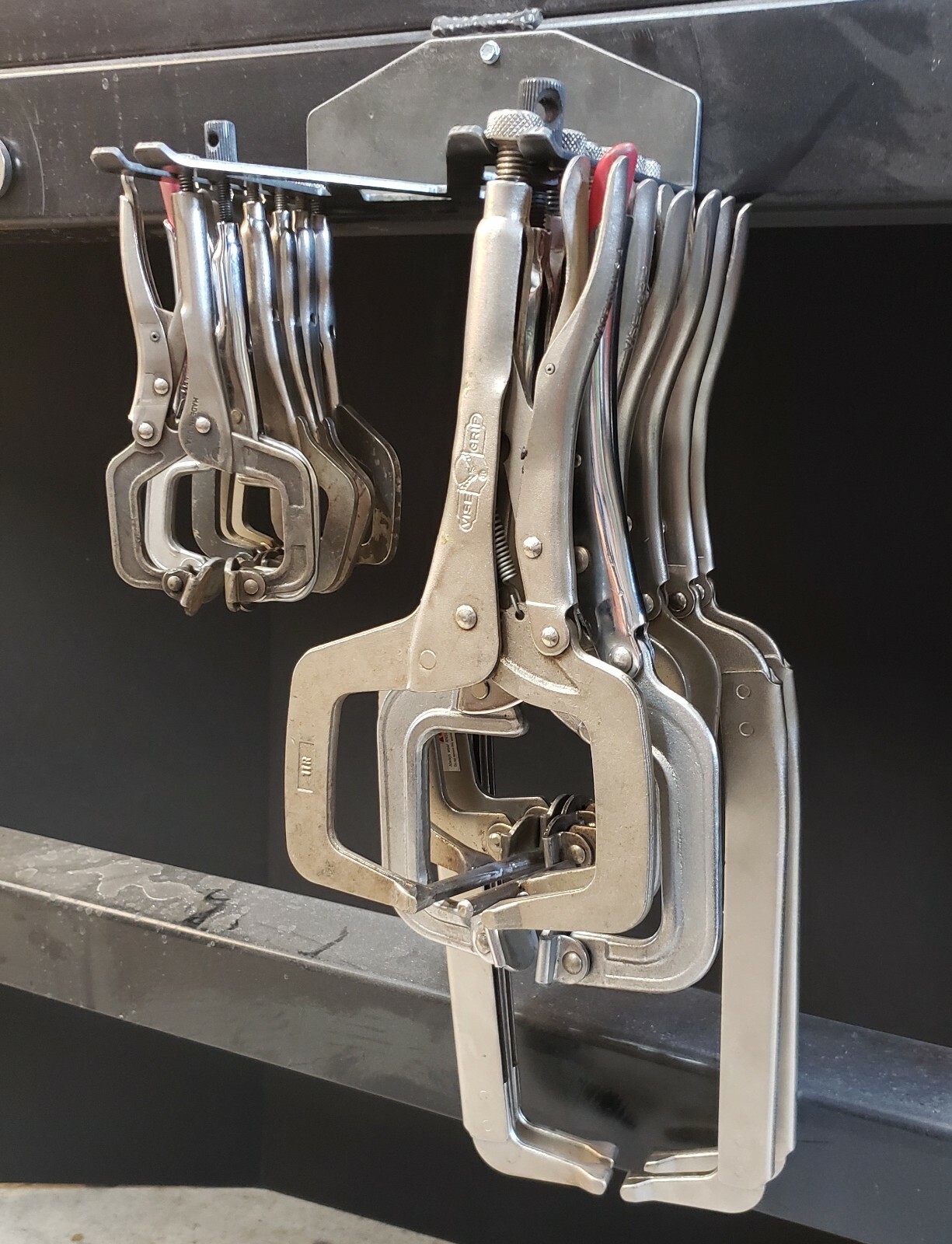 Vise Grip Storage Rack Vice Holder Wall Mount 6sp And 11r Made In