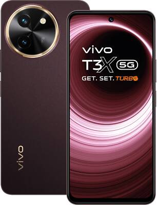 vivo T3X 5G (Bliss 128GB 6GB)6.72'' 6 Gen 1 Processor 50MP Camera Global Version