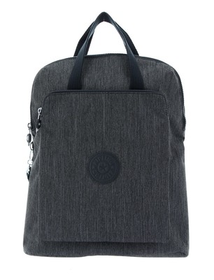 kipling Peppery Kazuki Backpack Rucksack Tasche Black Peppery Grau