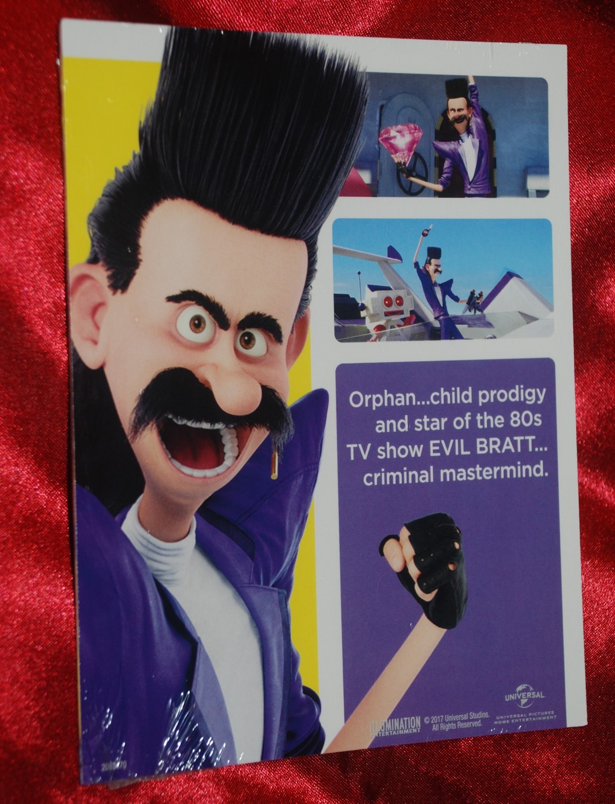 BD SLIPCOVER & CHARACTER CARDS - FITS Despicable Me 3 BD Ed -COVER/Cards ONLY