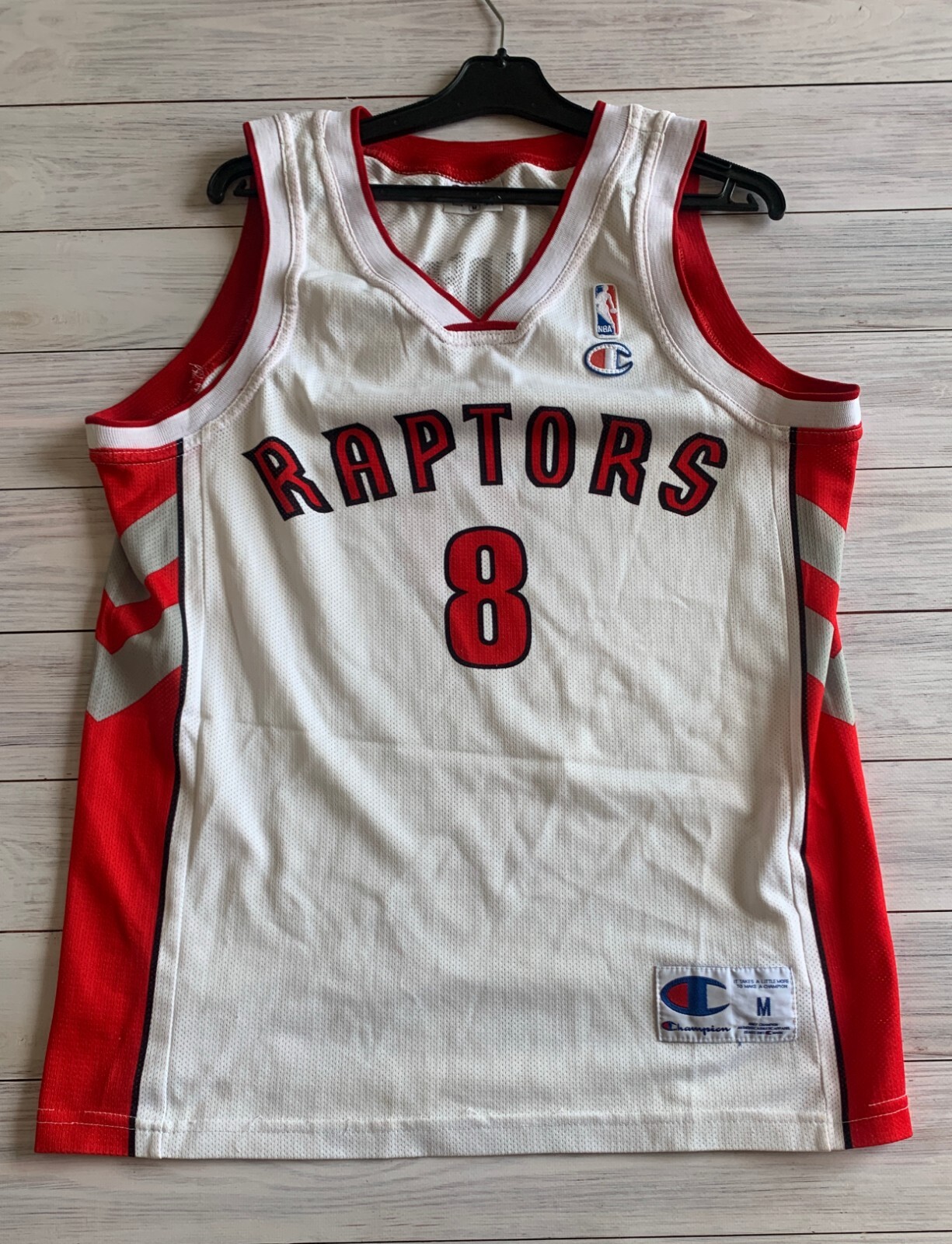 Toronto Raptors NBA Basketball Shirt Jersey Champion size M