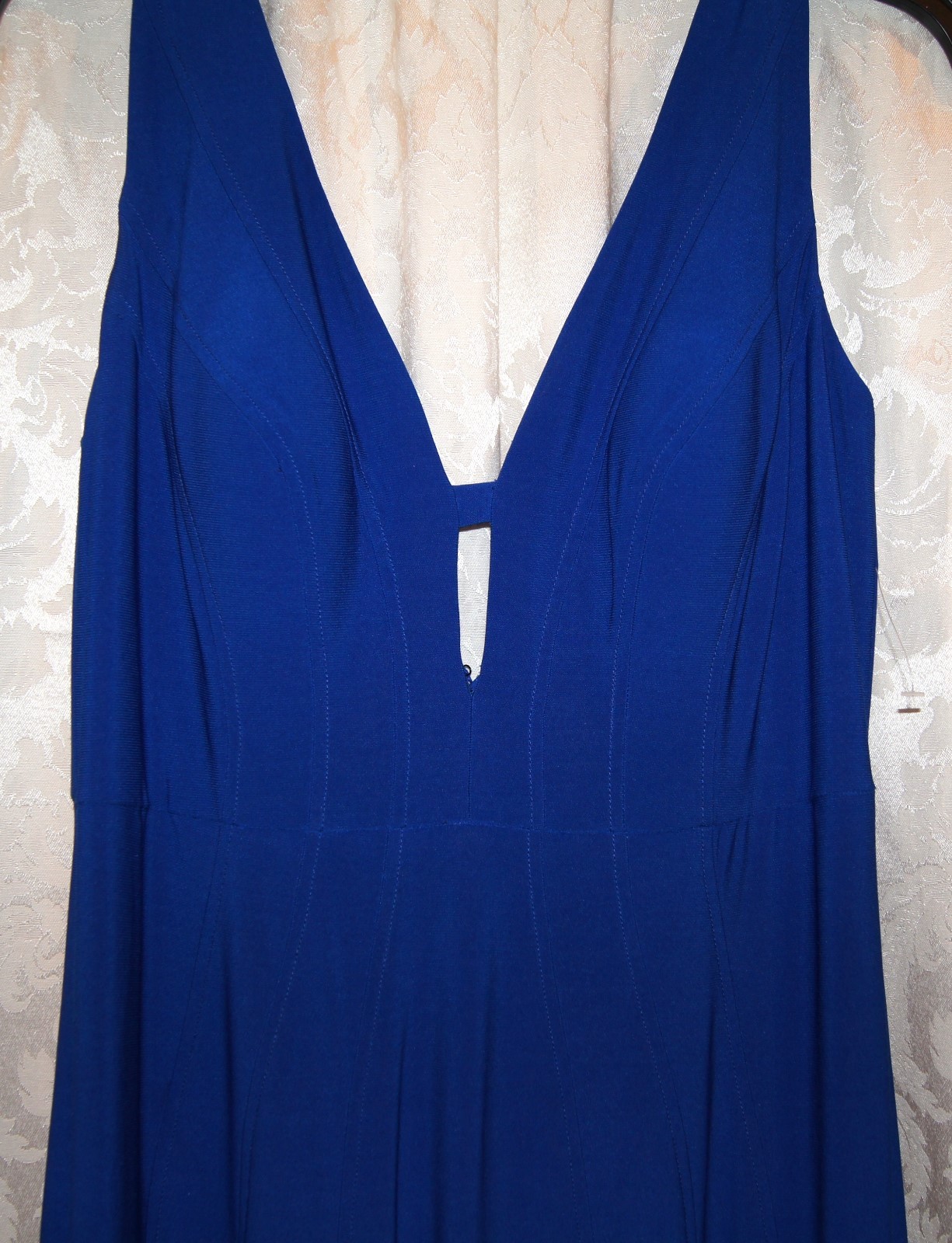 NEW  Ladies DECODE  Royal Blue STUNNING Holiday Gown - SZ - 4