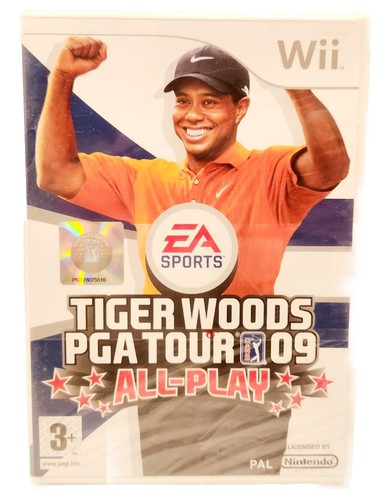 (未使用･未開封品)　タイガー・ウッズ PGA TOUR 09 ALL-PLAY - Wii ar3p5n1 Tiger Woods PGA Tour 09 All-Play Nintendo Wii - PAL Version