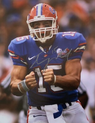 University of Florida Gators Tim Tebow 2007 Heisman Trophy Winner Print Superman