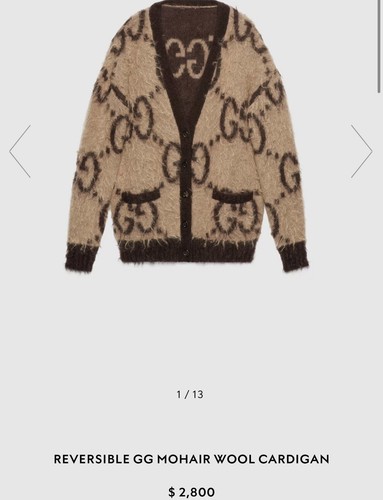 argue reversible wool cardigan ② 692696_XKCB2_4492_001_100_0000