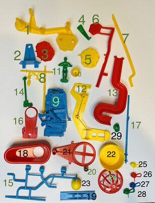 1986 Milton Bradley MB Mouse Trap Game Replacement Pieces & Parts You Pick