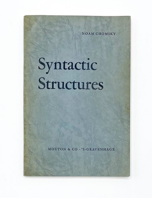 Noam Chomsky / SYNTACTIC STRUCTURES Signed 1st Edition 1957