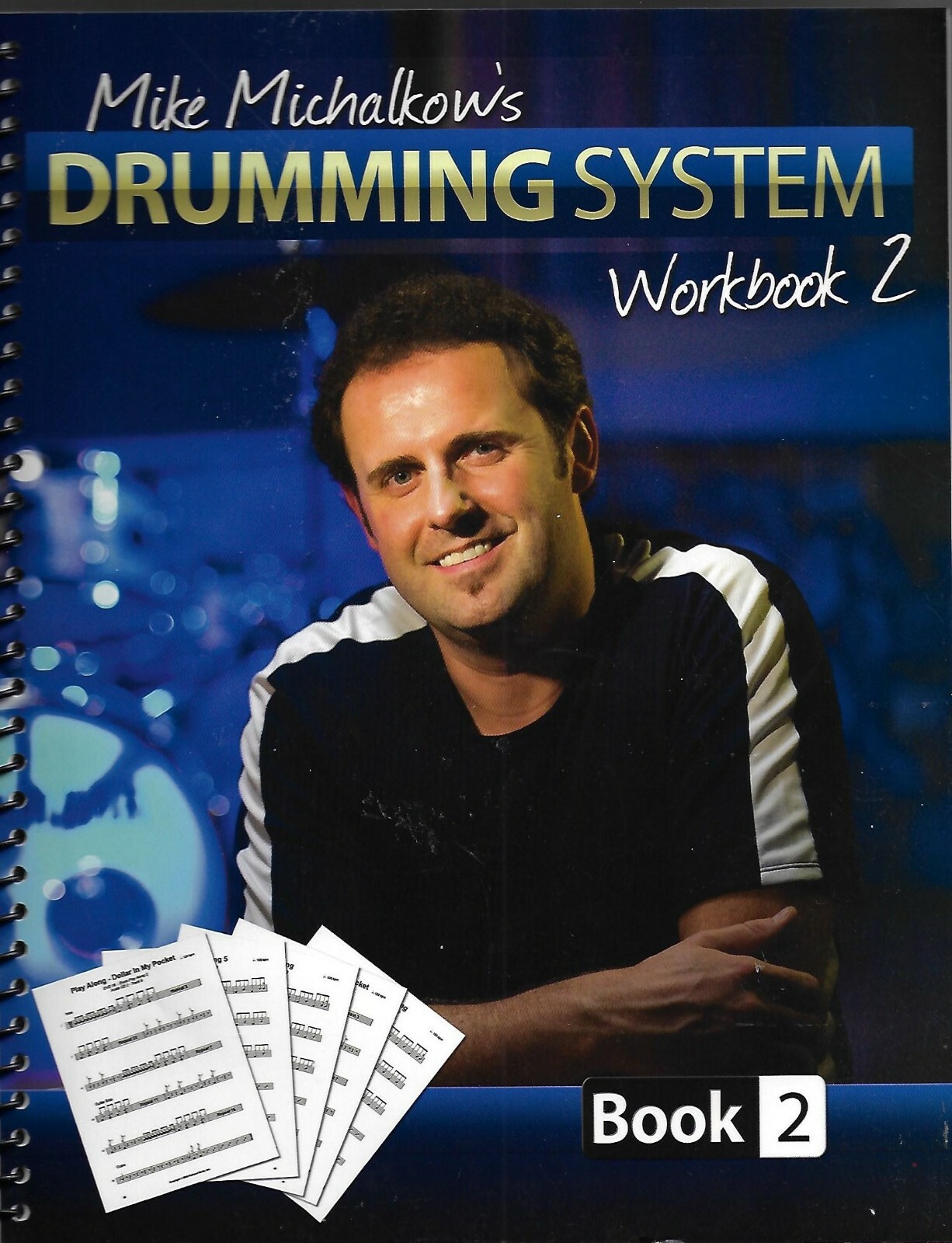 Mike Michalkow's Drumming System (20-DVD, 5-Books, 15-Audio Play-Along CDs)