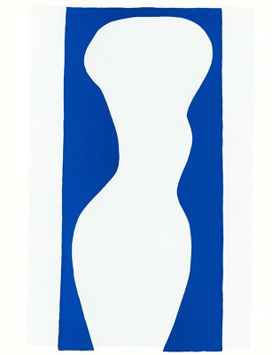 Henri Matisse Lithograph ''Formes II'' from the 1983 MoMA Jazz Portfolio