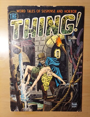 The Thing #9   G/VG 3.0   1953 Charlton pre-code horror   used in SOTI