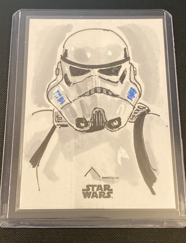 ストームトルーパー Topps Chrome Legacy スケッチカード ストームトルーパー Topps Chrome Legacy スケッチカード 2024