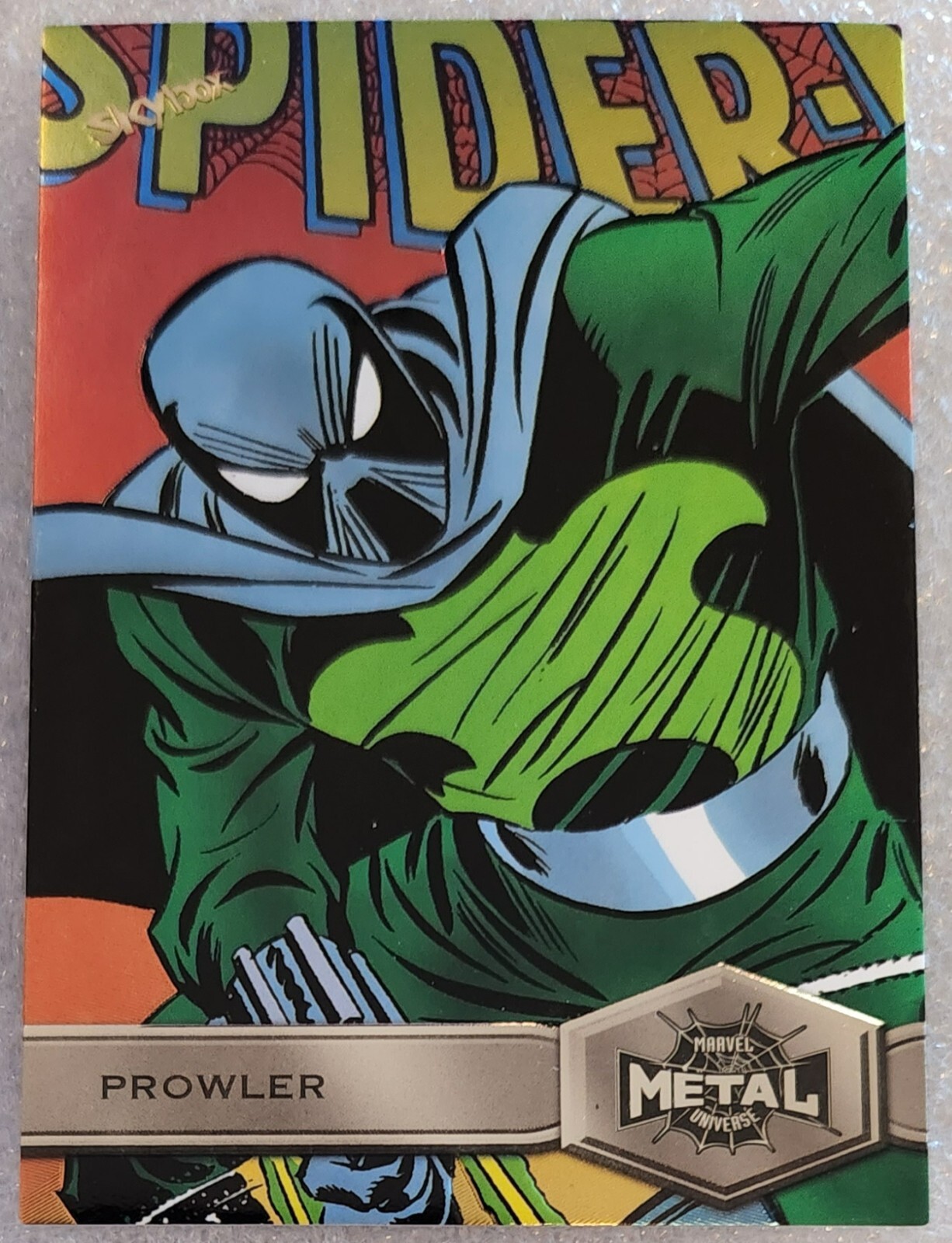 2021 Skybox Marvel スパイダーマン スケッチカード 1/1 2021 Skybox Marvel Metal Universe SPIDER-MAN IRON MAN AUTO