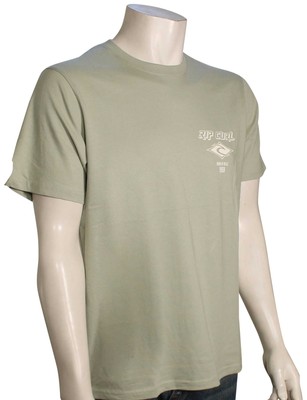 

Футболка Rip Curl Fade Out Icon SS — Sage — Новинка, Зеленый