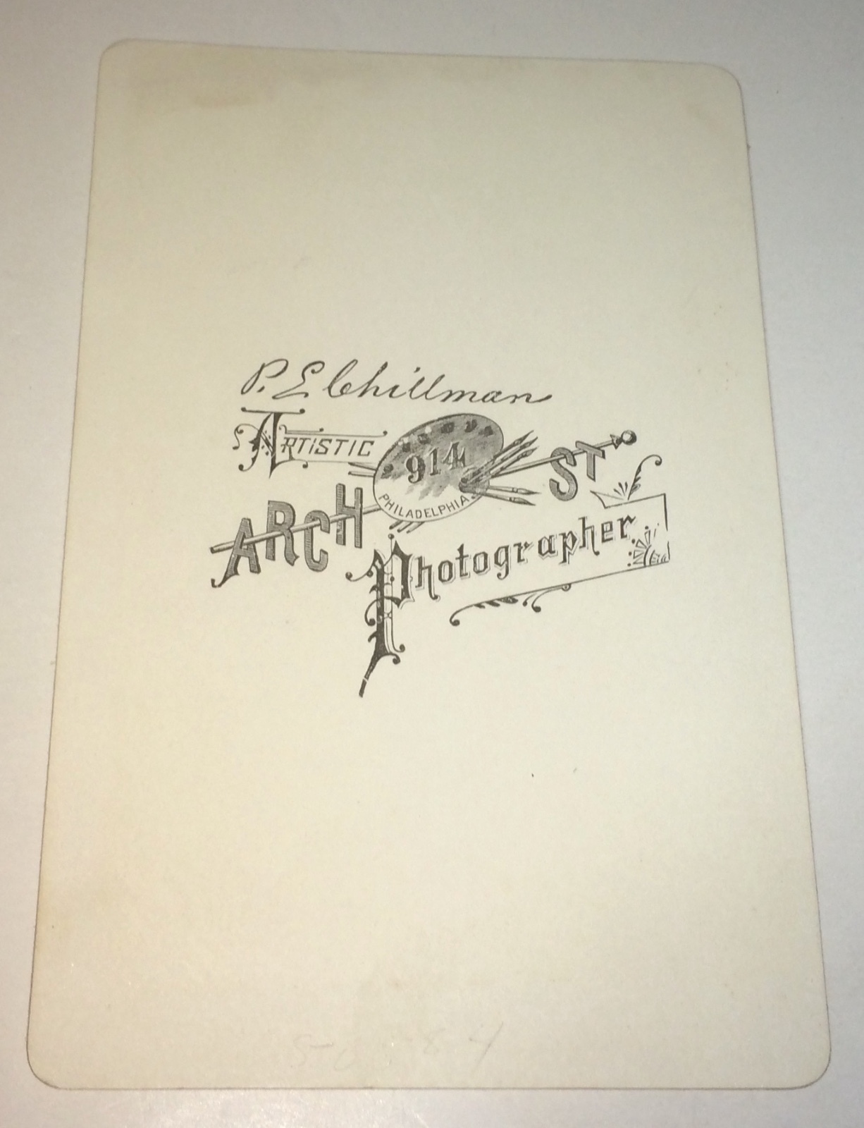 Rare Antique American Famous Ford Family Philadelphia, PA Cabinet Card Photo!