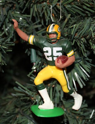 Dorsey Levens Green Bay Packers Christmas Tree Ornament Rushing Pose 4'' NFL #25
