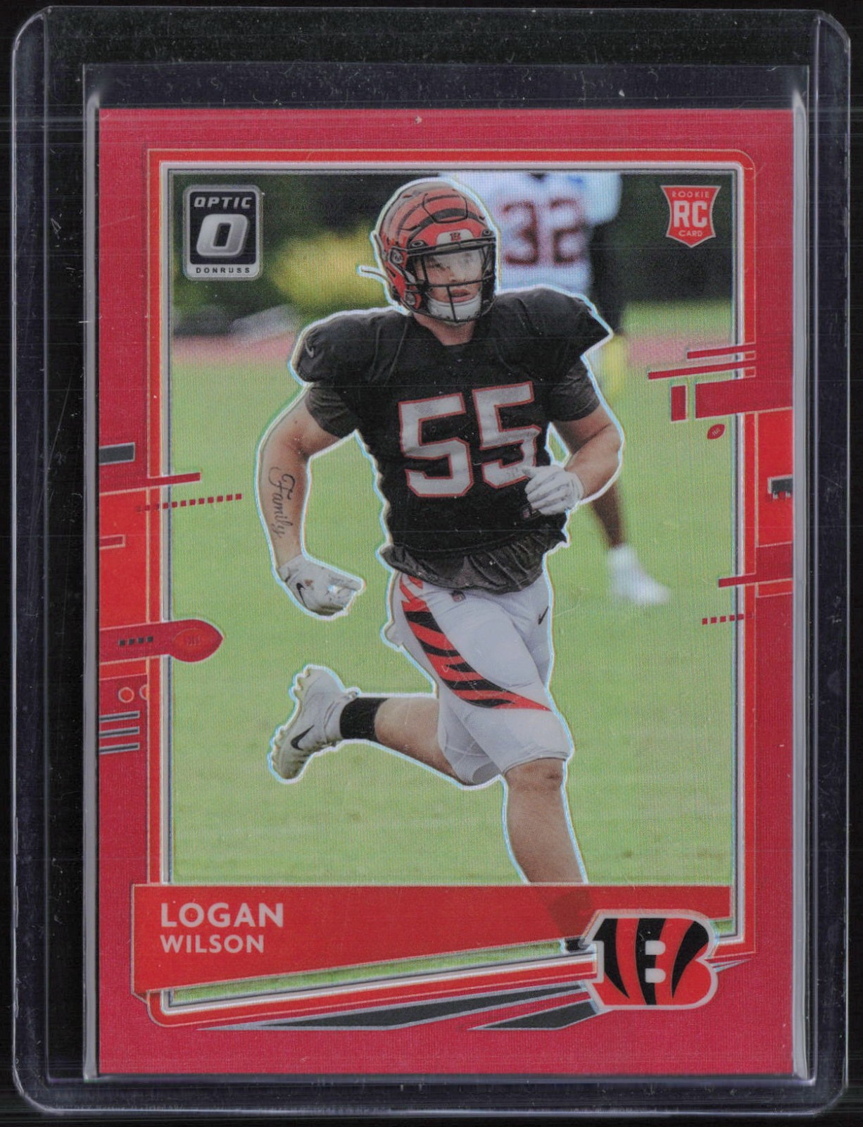 2020 Panini Donruss Optic Red #143 Logan Wilson 47/99 RC Rookie