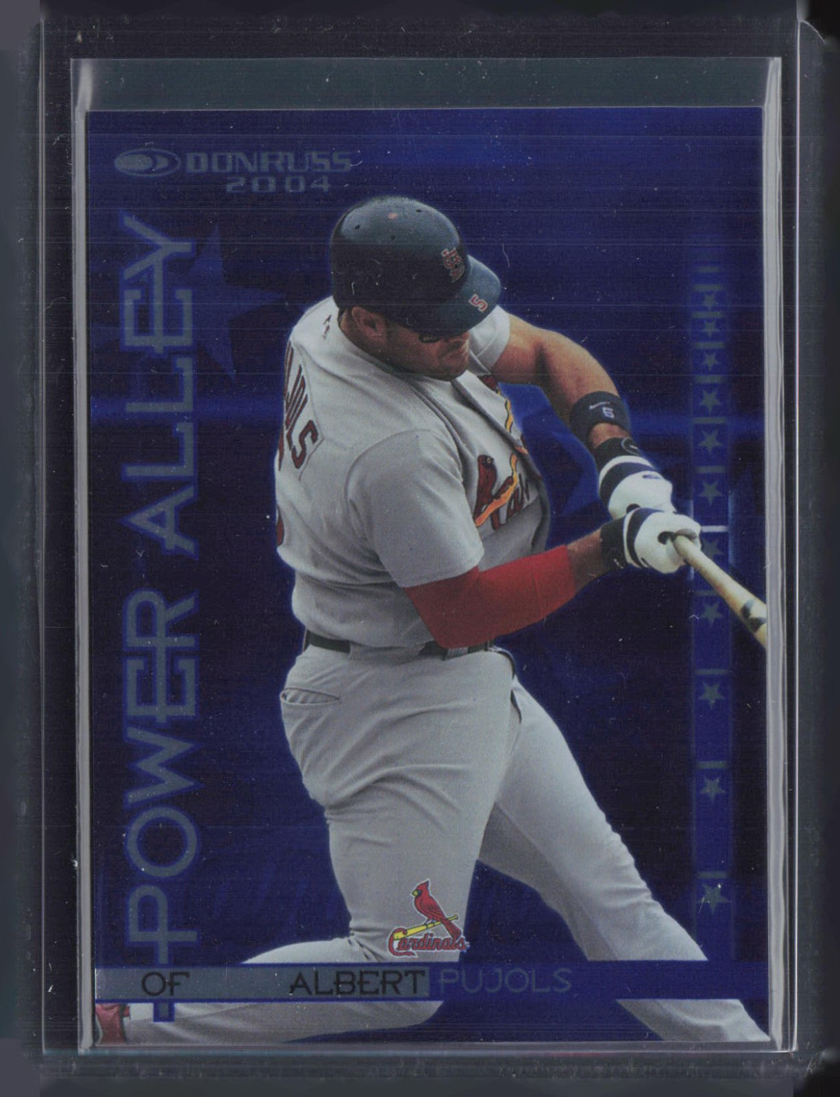 2004 Donruss Power Alley Blue Albert Pujols /1000