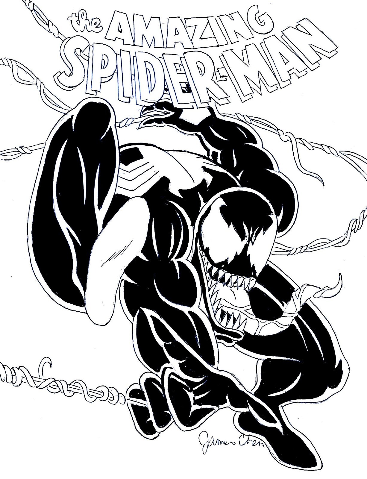 Venom初登場! (full)  スパイダーマン#300 限定クロームカバー！ Marvel Amazing Spiderman #300 Comic 1st Venom Black Suit