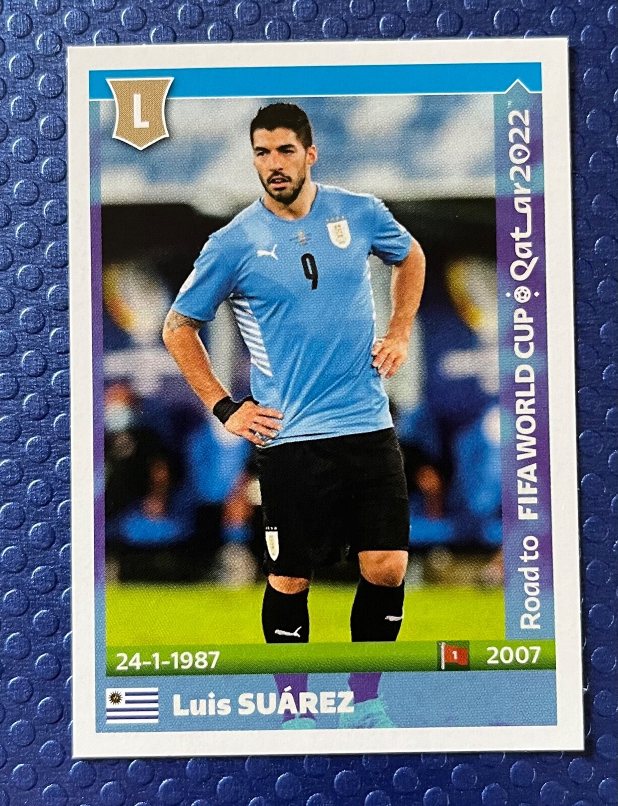 Luis Suarez 2021-22 Panini FIFA WORLD CUP QATAR Sticker #570