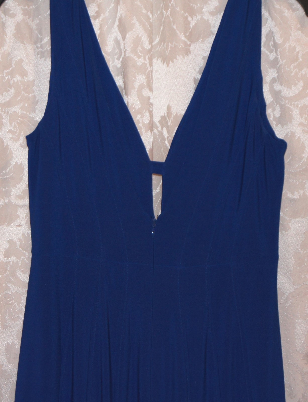 NEW  Ladies DECODE  Royal Blue STUNNING Holiday Gown - SZ - 4