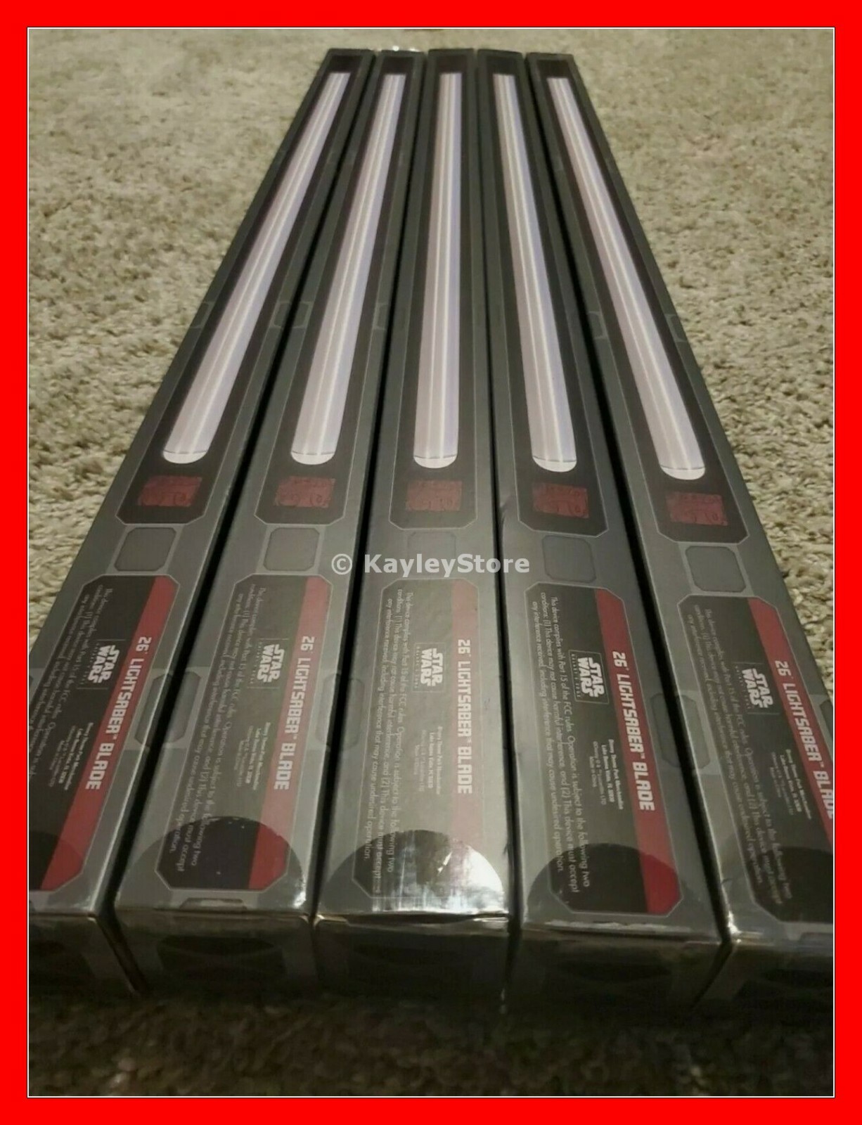 DISNEY 31 AND 26 LIGHTSABER BLADE STAR WARS GALAXY'S EDGE FOR LEGACY HILTS  NEW ! | eBay