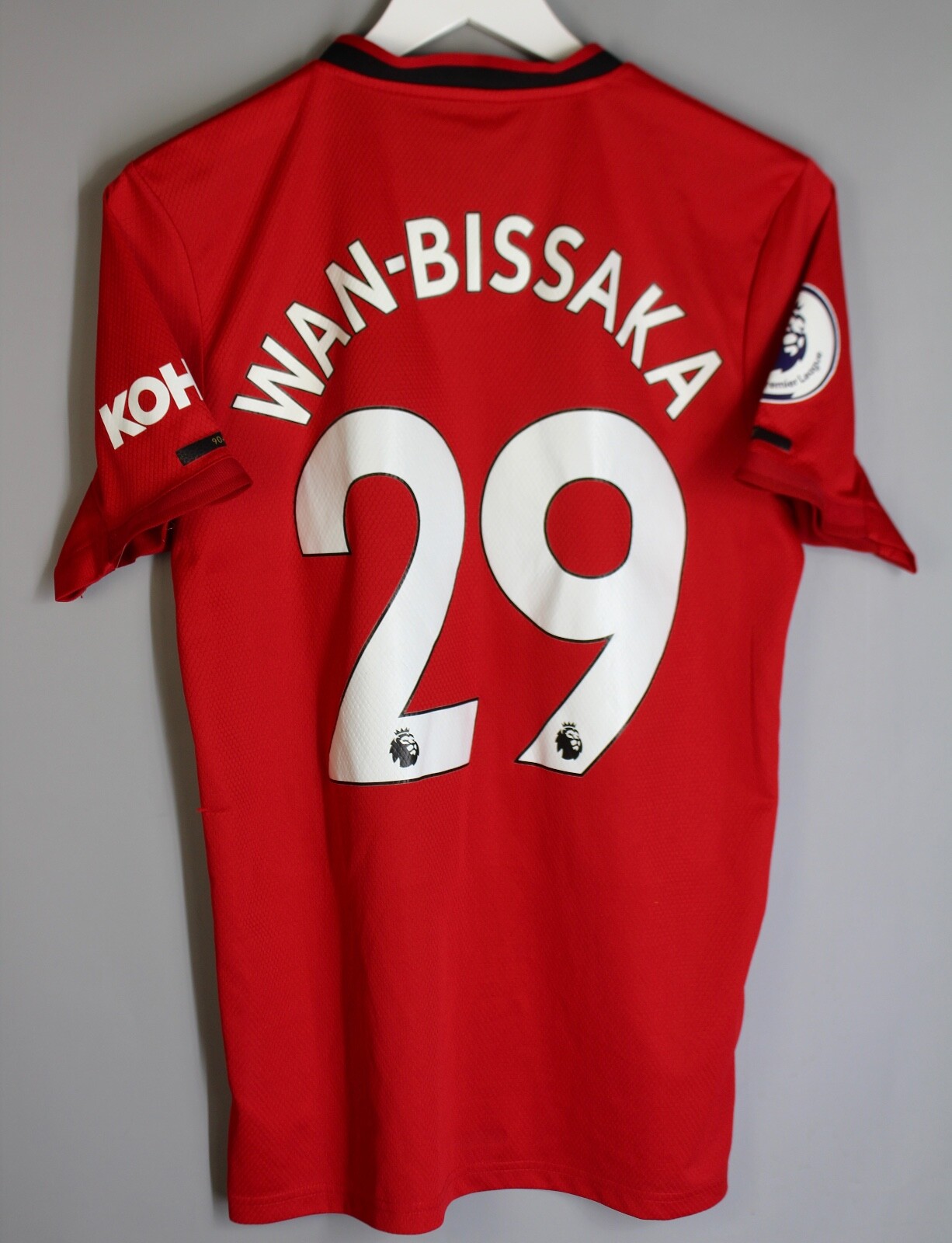 MANCHESTER UNITED 2019 2020 HOME FOOTBALL SHIRT JERSEY