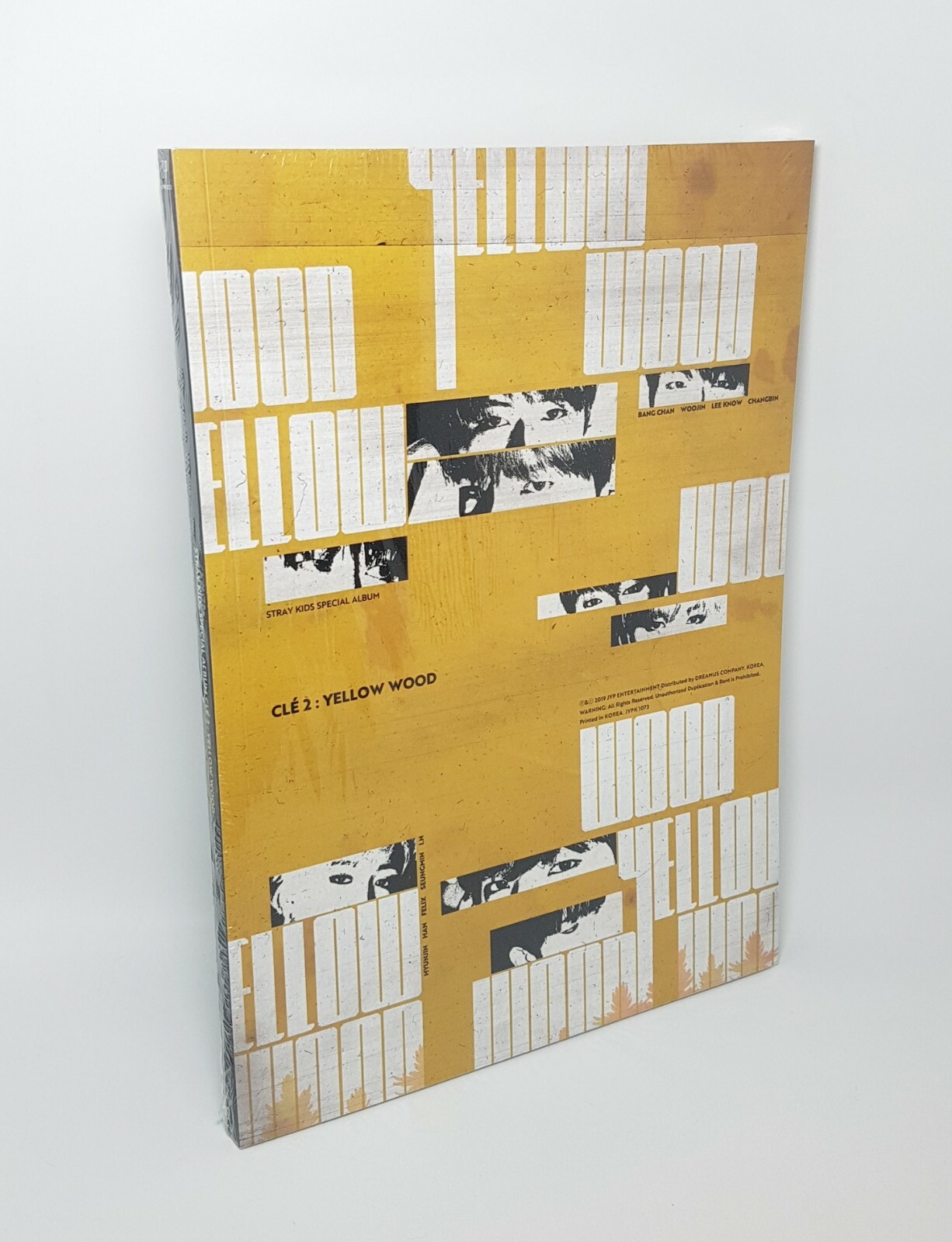 K-POP STRAY KIDS Album [Cle 2 : Yellow Wood] CLE 2 Ver CD+P