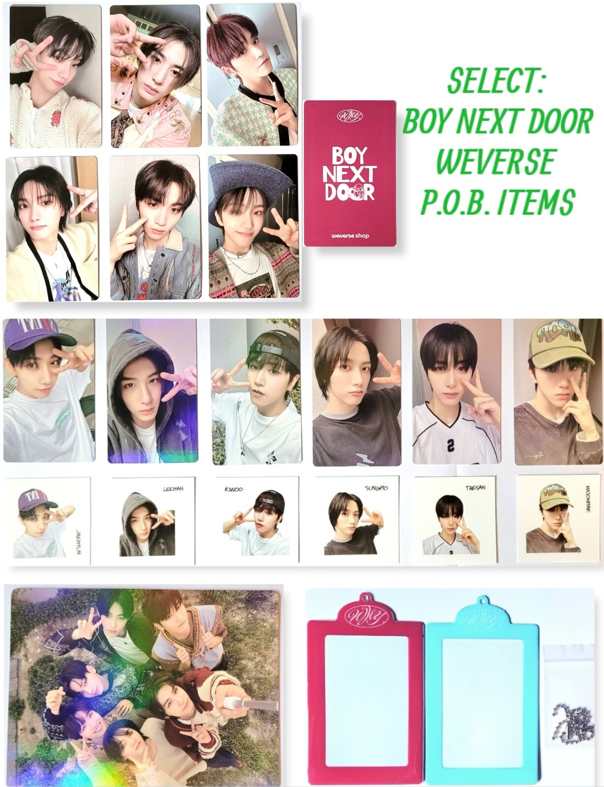 K-POP+アジア BOYNEXTDOOR - BOYNEXTDOOR WHY SHOPEE COMPLETE SET POB BOYNEXTDOOR WHY SHOPEE COMPLETE SET POB