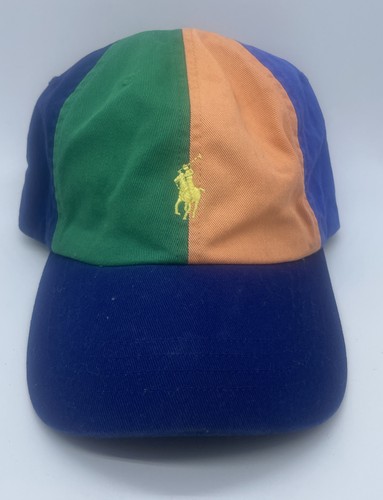 ☆POLO RALPH LAUREN☆ Colorblock Chino Ball Cap Multi MAPOHG Polo Ralph Lauren Men's Color Block Chino Ball Cap