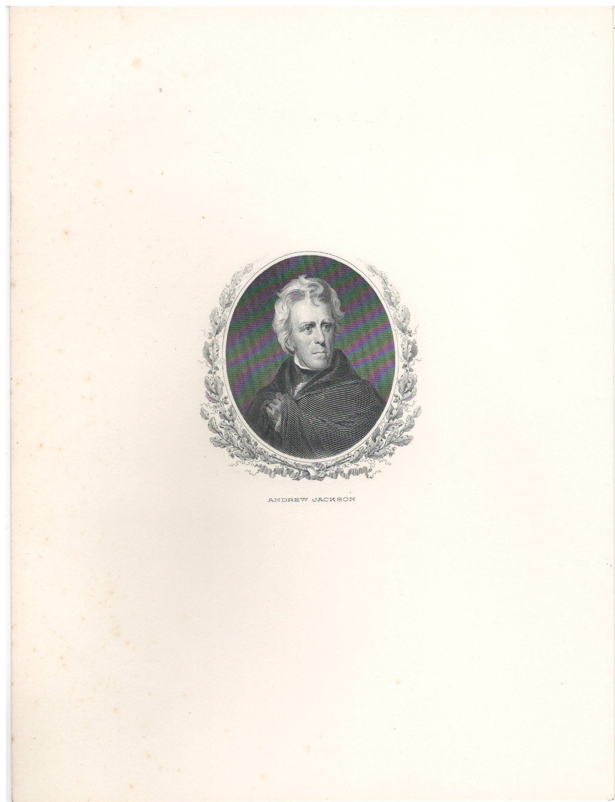 Ship Passport Document Signed by Andrew Jackson & Martin Van Buren 1830 with COA