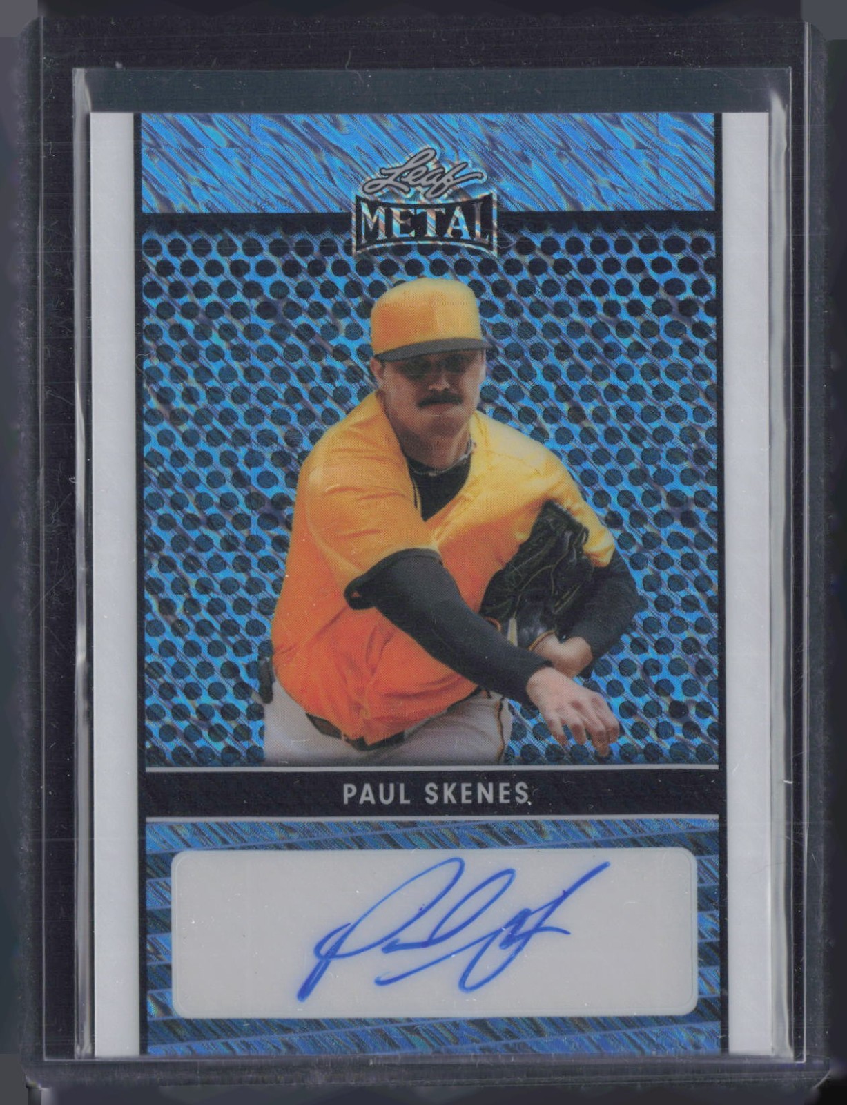 2024 Leaf Metal Collective Shimmer Platinum Paul Skenes 1/10 Auto Autograph