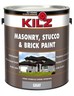 UPC 051652000207 product image for Kilz Interior/exterior Self-priming Masonry, Stucco And Brick Flat Paint, 1 | upcitemdb.com